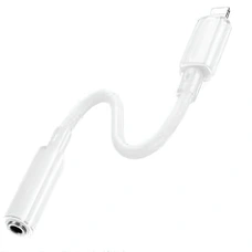 Аудио конвертер (Type-C/3.5mm) белый