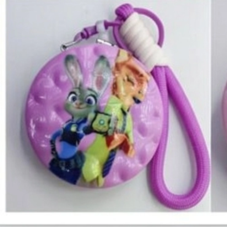 Зеркало-брелок детское «Зверополис» с карабином и шнурком Зеркало-брелок детское «Зверополис» фото 3